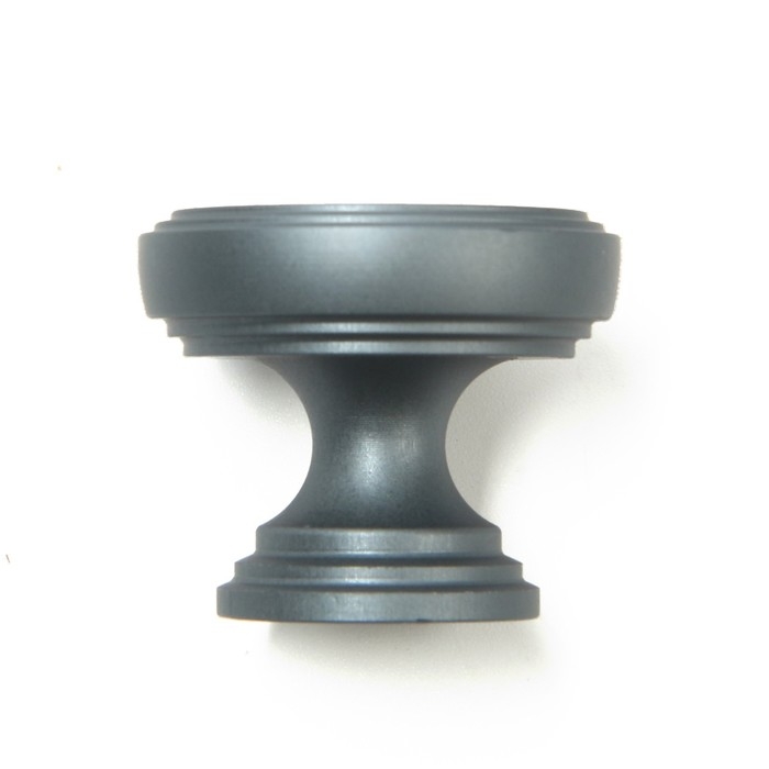 Ручка-кнопка CAPPIO PK322, d=30 мм, цвет графит, 8 шт.