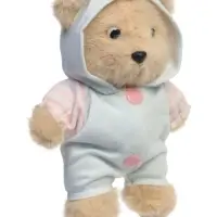 Мягкая игрушка "Мишка в пижаме", 14 см, МИКС