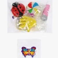 Набор фигурных ластиков, 7 штук, МИКС