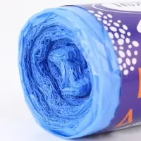 Мешки для мусора 120 л  ПНД,толщина 10 мкм, 20 шт в рулоне, цвет синий