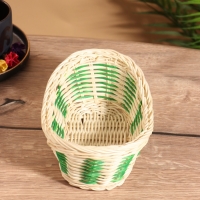 Корзина плетеная 22x14x8 см, ротанг