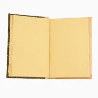 Записная книжка плетеная, 48 листов, 17х22х2 см, цв. бежево-бирюзовый