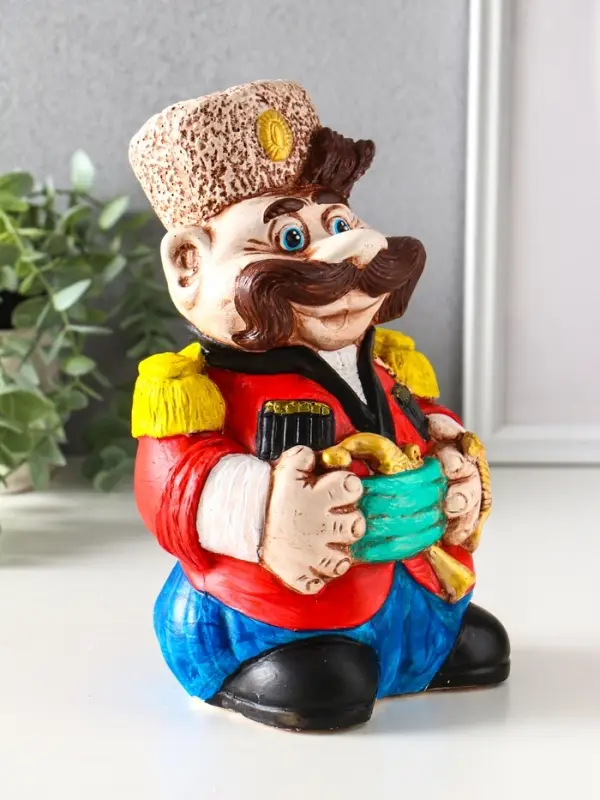 Копилка для денег &laquo;Генерал&raquo;, гипс, 24&times;14.5&times;14.5 см