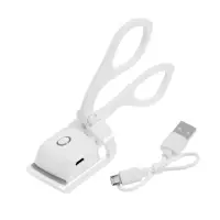 Электрический керлер для ресниц LW-05, от АКБ, белый