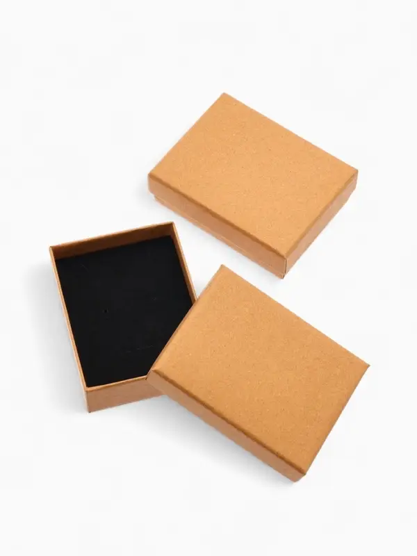 Коробочка подарочная под набор "Крафт", 7*9 см, цвет бежевый