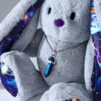 Мягкая игрушка зайка "Космическая Li", заяц