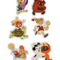 Макси-пазлы 6 эл. &laquo;Любимые герои. Союзмультфильм&raquo;