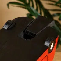 Копилка &laquo;Микроавтобус&raquo;, 24&times;12&times;13.5 см, дерево, красный