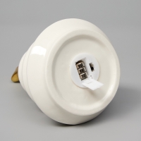 Светодиодная фигура "Елка с золотой звездой" 17.5х11х11, 1 LED, LR44x3(в компл.), Т/БЕЛЫЙ