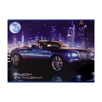 Альбом для рисования А4, 40 листов на скрепке "Нью-Йорк", обложка мелованный картон, внутренний блок офсет 100 г/м&sup2;