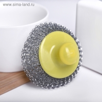 Губка для мытья для посуды &laquo;Бублик&raquo;, 17 гр, цвет МИКС