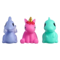 Набор резиновых игрушек для ванны &laquo;Малыши динозаврики&raquo;, 3 шт, Крошка Я