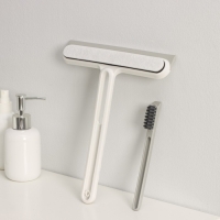 Щётка для окон Raccoon &laquo;Компакт&raquo;, дополнительная щётка в ручке 17,5&times;15 см, сгон TPR 22 см, абразивная моющая часть 26,5&times;22&times;4,5 см