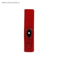 Молоток слесарный ЛОМ, квадратный боек, металлическая обрезиненная рукоятка, 500 г