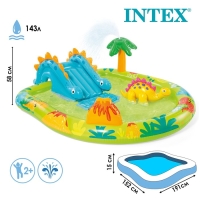 Игровой центр &laquo;Динозавры&raquo;, 191 х 152 х 58, от 2 лет, 57166NP INTEX