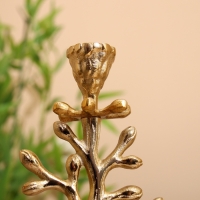 Подсвечник "Фьюри" алюминий 10х11,5х30 см