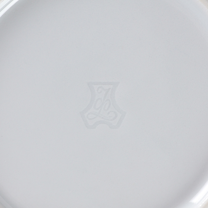 Тарелка фарфоровая глубокая &laquo;Сирень&raquo;, 250 мл, d=20 см, белая