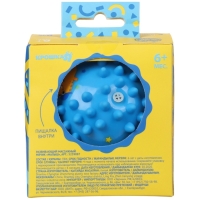 Развивающий тактильный мячик &laquo;Малыш&raquo;,, с пищалкой, 1 шт, диаметр 9, виды МИКС, Крошка Я