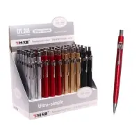 Карандаш механический 0.5 мм, с рифлёным грипом, корпус МИКС