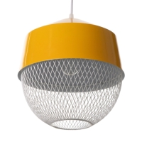 Светильник Lea 1х40Вт Е27 рапсово-жёлтый  26х26х32см