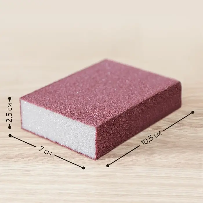 Губка для посуды Raccoon &laquo;Чудо-губка&raquo;, чистящая, 10&times;7&times;2.5 см