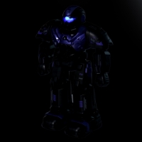 Радиоуправляемый робот &laquo;Герой&raquo;, звуковые и световые эффекты, цвет фиолетовый