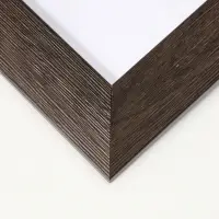 Фоторамка для фото 50х70 см "Luxe Elegance" пластик, коричневый, (пластик экран)