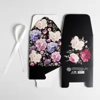 Коробка подарочная складная, упаковка, Present, 12&times;12&times;12 см