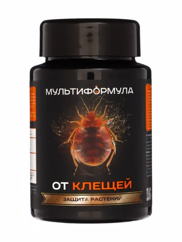 Средство для защиты растений "Мультиформула" от клещей, 100мл