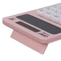 Калькулятор настольный 12-разрядный CS-588, корпус розовый