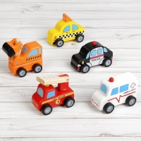 Игрушка дерево &laquo;Автомобили&raquo; МИКС