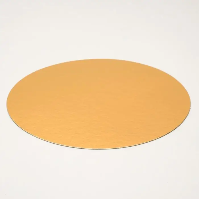 Подложка 26 см, золото-серебро,0,8 мм