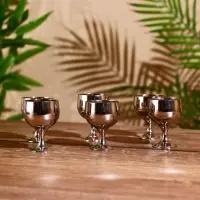 Набор 6 рюмок на подносе 24х17 см