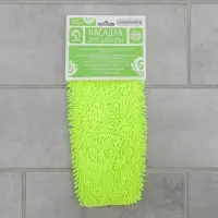 Насадка для швабры с зажимом-бабочкой, микрофибра, тонкая букля, 30&times;20 см, цвет МИКС