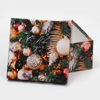 Набор подарочных коробок 6в1 &laquo;С Новым годом&raquo;, 10 х 10 х 6 - 20 х 20 х 11 см, Новый год