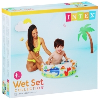 Бассейн надувной детский &laquo;Динозаврики&raquo;, 61 х 22 см, от 1 до 3 лет, 57106NP INTEX