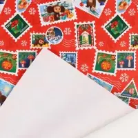 Бумага упаковочная &laquo;Новый год&raquo; 70&times;100 см, Чебурашка