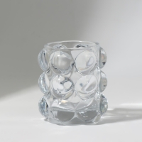 Подставка для хранения косметических принадлежностей &laquo;Bubble&raquo;, 10 &times; 8 см, цвет прозрачный