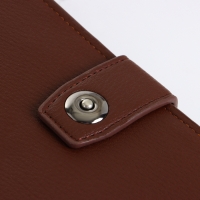 Портмоне мужское на магните, цвет коричневый