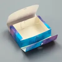 Складная коробка подарочная &laquo;Новогодние олени&raquo;, 16 &times; 11,5 &times; 5 см