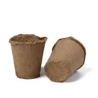 Набор для рассады: торфяной горшок 6&times;6 см, кассета на 6 ячеек, 17.5&times;13.5 см, Greengo