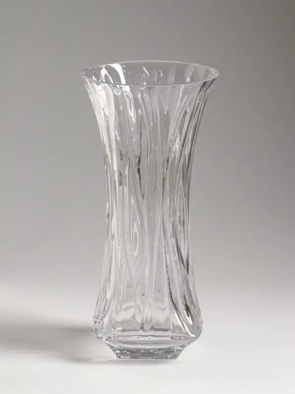 Ваза стекло настольная "Эбба" 25х12 см, прозрачный