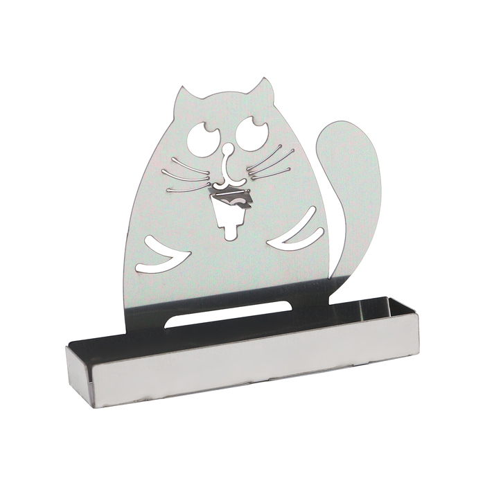 Подставка для спиралей от комаров и благовоний, металл, &laquo;Кот&raquo;