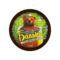Мыло для бани густое &laquo;Банька&raquo; сибирское с березовым соком, 250 мл