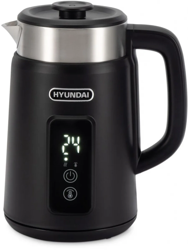 Чайник HYK-S3505 1,5л 2200Вт черный (металл)