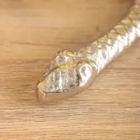 Подсвечник &laquo;Змейка&raquo;, 15&times;9.5&times;5 см, алюминий