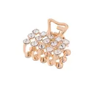 Крабик для волос &laquo;Классик&raquo;, 2.5 см, золото МИКС