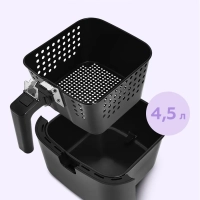 Аэрогриль электрический с поддоном КТ-2215 - 4.5 л - 1500 Вт