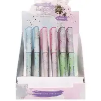 Ручка шариковая BrunoVisconti. Primavera 0.5мм, стерж/син, МИКС