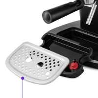 Кофеварка рожковая электрическая КТ-736 - 1100 Вт - 1.2 л